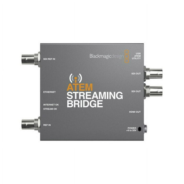 BLACKMAGIC DESIGN ATEM Streaming Bridge (SWATEMMINISBPR BLACKMAGIC DESIGN ATEM Streaming Bridge (SWATEMMINISBPR