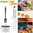 thumbnail image 4 of Outdoor Cooking Essential: BBQ Griddle Accessories Kit With Long BBQ Grill Spatula And Griddle Scraper, Perfect For Your Next Adventure In Hibachi Grill Outdoor BBQ Camping, 4 of 5