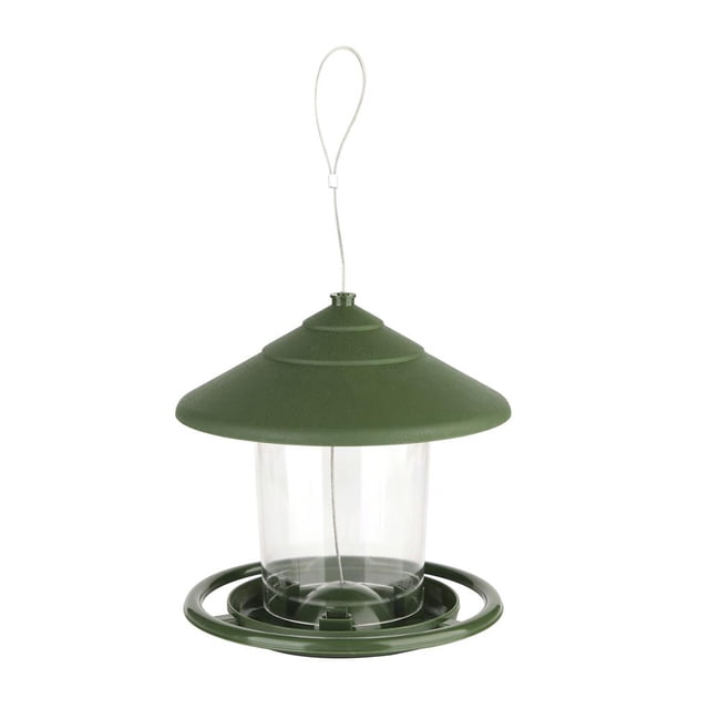 Matsuzay Alimentador de pájaros portátil a prueba de agua que cuelga para la decoración exterior del patio del jardín Jardín y Patio Matsuzay HA014151-00