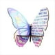 thumbnail image 1 of Estante Esquinero Montaje en Pared en Forma Mariposa, Organizador Almacenamiento Montado en la Pared, Cristales Pared, Almacenamiento Piedras, Decoración la Casa D, 1 of 5