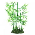 thumbnail image 2 of Artificial Aquarium Artificial Grass, Bluestone Aquarium Simulation Grass, Aquarium For Fish Tank Bluestone Bamboo, 2 of 8