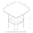 thumbnail image 3 of Furinno Simple Design End/SideTable, Light Blue/White, 3 of 4