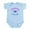 Sky Blue, variant on CafePress - Twirling Princess Infant Bodysuit - Baby Light Bodysuit, Size Newborn - 24 Months