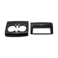 thumbnail image 2 of for Kia Carnival 2022 - 2023 Carbon Fiber ABS Rear Cup Holder F for Ram e Cover Trim -, 2 of 4