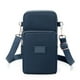 thumbnail image 1 of Mochila cruzada con correa | Bolsa de pecho multiusos de poliéster con orificio para auriculares y correa ajustable | Bolsa de hombro compacta y ligera de 19 x 10 x 4,8 cm para senderismo, viajes al, 1 of 7