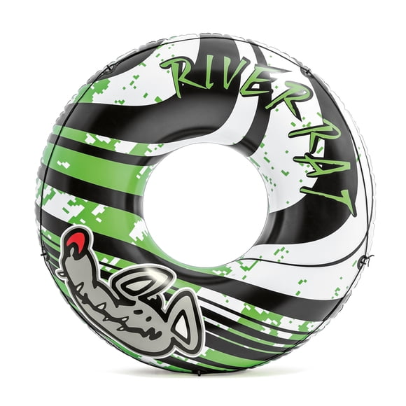 Intex River Rat 48in Inflatable Boat Towable Floating Tube, Color Varies
