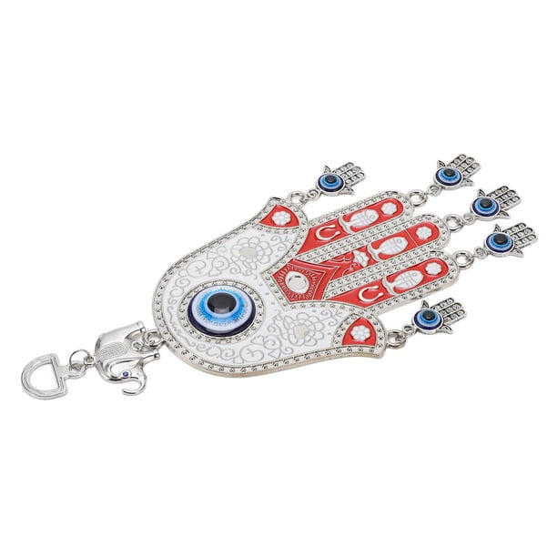Blue Eye Hamsa Car Ornament Blue Eye Hamsa Car Blue Eye Pendant Hamsa Hand Wall Decor Cutting Edge Features Walmart