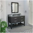 thumbnail image 6 of Dreamline Vfvc482234sgq Valencia 48" Free Standing Single Basin Vanity Set - Wood, 6 of 7