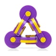 thumbnail image 2 of Purple Gyro Fingertip Spinner Plastic 3D Stress Relief Fidget Toy For Adhd Anxiety Classroom Focus Aid Office Sensory Rotation Therapy And Relaxation Purple, 2 of 4