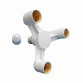 thumbnail image 1 of 3In1 E27 To E27 Extended LED Lamp Bulbs Socket Splitter Adapter Holder High Quality for Photo Studio, 1 of 5