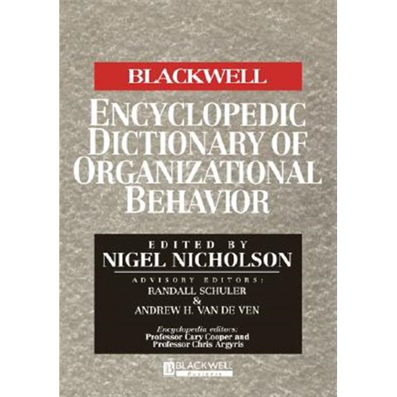 Pre-Owned Blackwell Encyclopedia of Management: BWEncy Dict Organiz Behavior C (Hardcover)