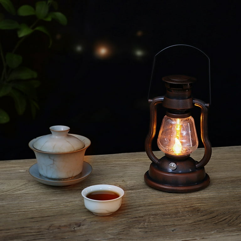 AURORA TRADE Kerosene Lamp Vintage High Brightness Rechargeable