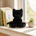 thumbnail image 3 of THOPBPRK Stuffed Cat Plush Toy Soft Cuddly Kittens Doll Simulation Animal Toy for Birthday Gift Cozy Decor Pet Companion, 1Pack White, 3 of 5