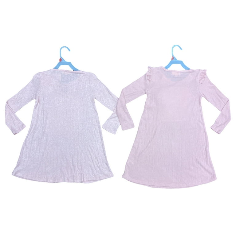 Btween Girls' Long Sleeve Flip Sequin Love/Cat Design Ribbed