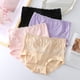 thumbnail image 3 of Gibobby Pantaletas para mujer Ropa interior cómoda para mujer, transpirable, de algodón , sin rieles, para niñas(Negro,G), 3 of 4