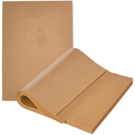 Cterwk 100 Pcs Parchment Paper Sheets for Baking 10x14 Inches Non-Stick Precut Parchment for Oven Cooking Grilling Air Fryer