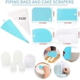 thumbnail image 3 of Cake Decorating Tools Kit,170 PCS Baking Supplies Set Turntable Pastry Nozzles For Cream Confectionery Bags Icing Piping Nozzles Tips Baking Tools For Cake (1), 3 of 7