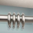 thumbnail image 3 of Decorative 1.75 inch Eyelet Rings - Satin Nickel Satin, 3 of 4