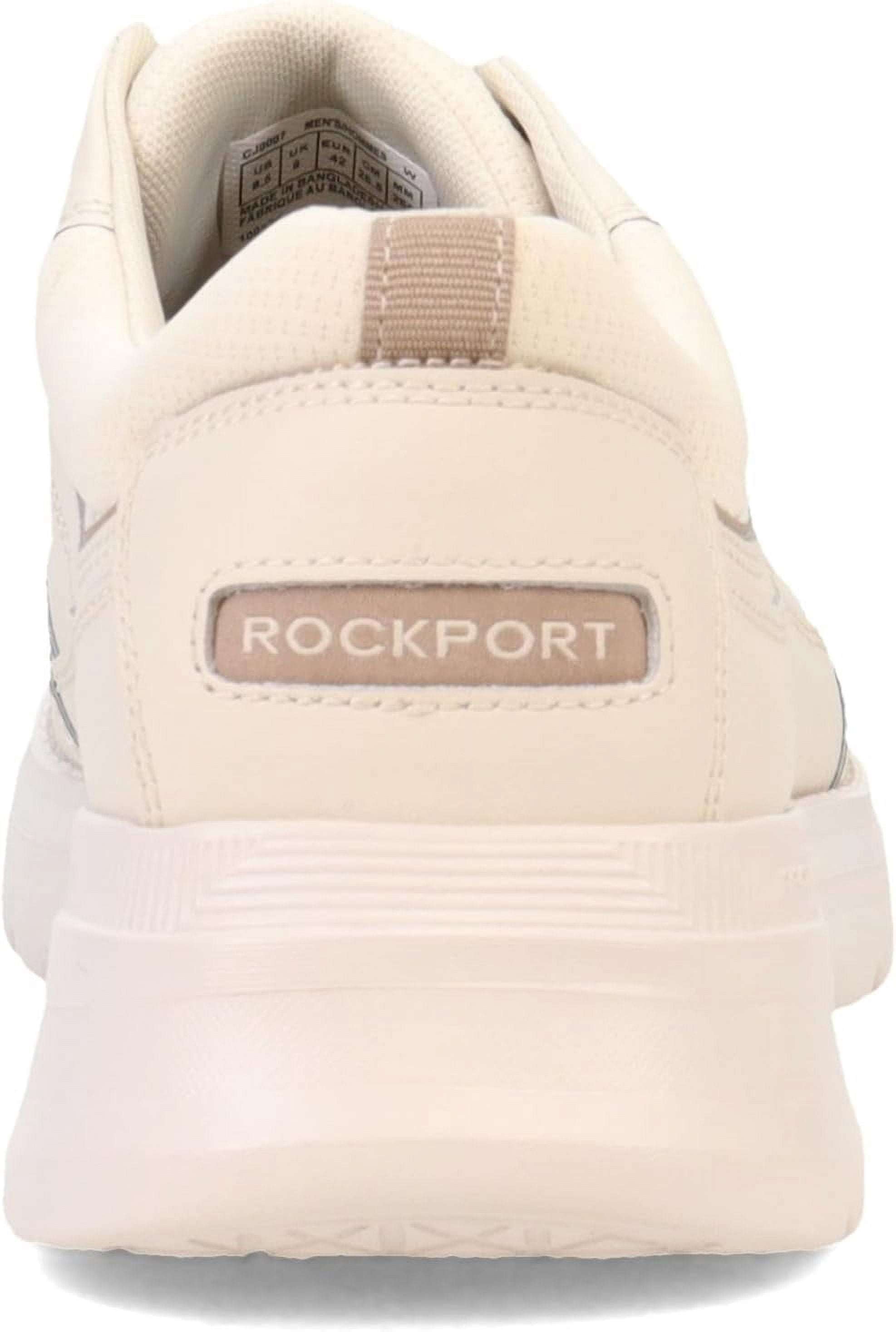 Rockport ProWalker NEXT Ubal Mens White Leather Comfort Shoes Size 14 Men main image 2