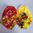 thumbnail image 4 of Grofry Women Collar Scarf,Big Flower Breathable Collar Scarf Neckerchief Ring Neck Wrap, 4 of 8