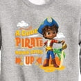 thumbnail image 3 of Santiago of The Sea - A Good Pirate - Toddler And Youth Crewneck Fleece Sweatshirt, 3 of 5