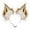 C, variant on Handmade Wolf Cat Ears Headwear Party Cute Head Accessories for Festive Occasions