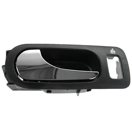 For 05-09 Lacrosse Allure Inside Inner Front Ebony Door Handle Left Driver Side