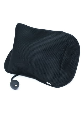 CHANODUG Portable Inflatable Lumbar Support Travel Pillow with Memory Foam  Insert - Perfect for Lower Back Pain Relief, Comfort and Support While