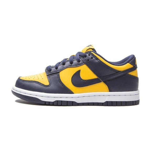 NIKE GRADE SCHOOL Dunk Low GS "Michigan 2021" CW1590 700 from Stadium Goods