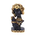 thumbnail image 4 of Estatua de mujer africana, adorno estético, obra de arte, exquisita figura de busto de dama para Estilo B, 4 of 9