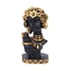 thumbnail image 4 of Estatua de mujer africana, escultura femenina, adorno tribal para estantería. Estilo B, 4 of 9