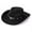 C-Black, variant on WHIPPY Western Cowboy Hat for Men Women Adjustable Cowgirl Hat Wide Brim Beach Cowboy Hat