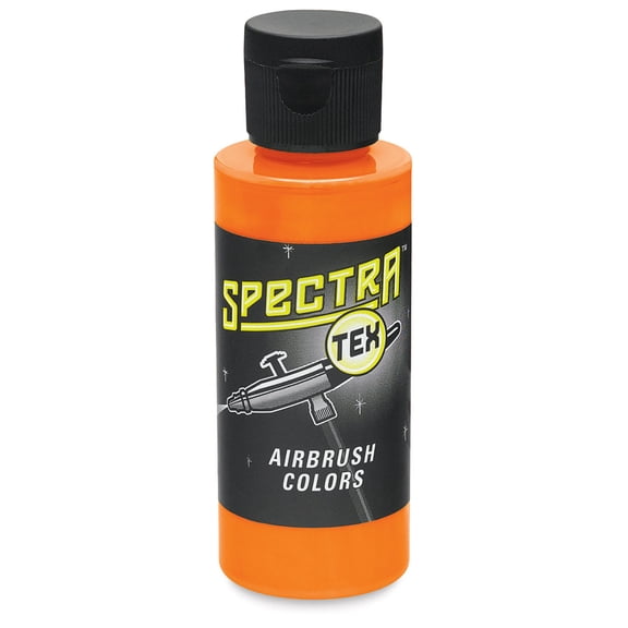 Badger Spectra Tex Airbrush Color - 2 oz, Neon Orange