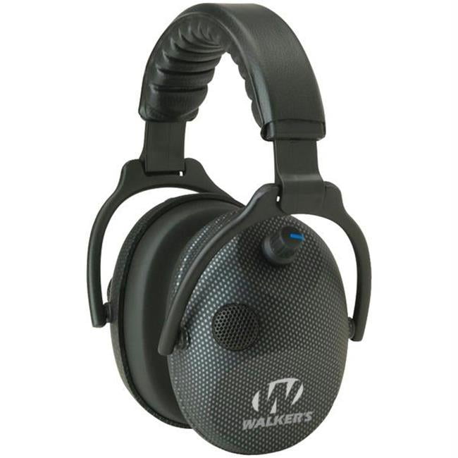 Walkers Game Ear Gwpamcarb Alpha Power Muff Carbon Graphite Headphones