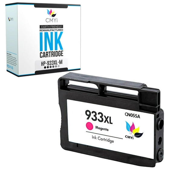 CMYi 933XL Magenta 1-Pack Ink Cartridge compatible for HP 933XL - OfficeJet 6100 - H611a, 6600 - H711a, 6600 - H711g, 6700 - H711n, 7110 - H812a, 7510, 7510A, 7610, 7612, 7620 (1 Magenta)