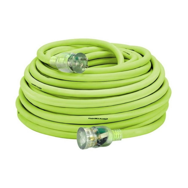 Flexzilla Pro Extension Cord 10/3 AWG SJTW 100ft Outdoor Lighted