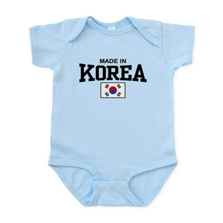 

CafePress - Made In Korea Infant Bodysuit - Baby Light Bodysuit Size Newborn - 24 Months