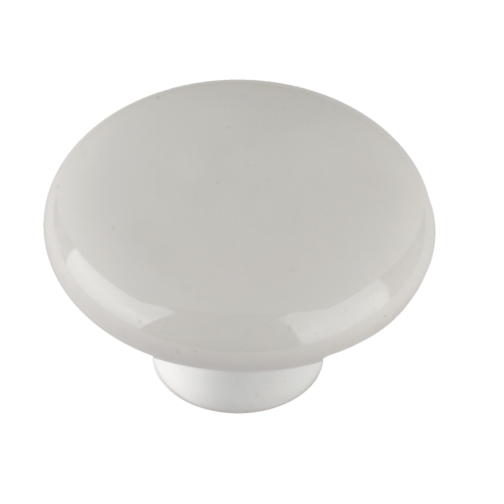 Mainstays 1-1/3" (34mm) Ceramic Cabinet Knob, White, 2 Pack