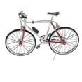 thumbnail image 1 of 1/10 Scale Simulated Alloy Racing Bike Bicycle Model Home Decor Red White A, 1 of 5