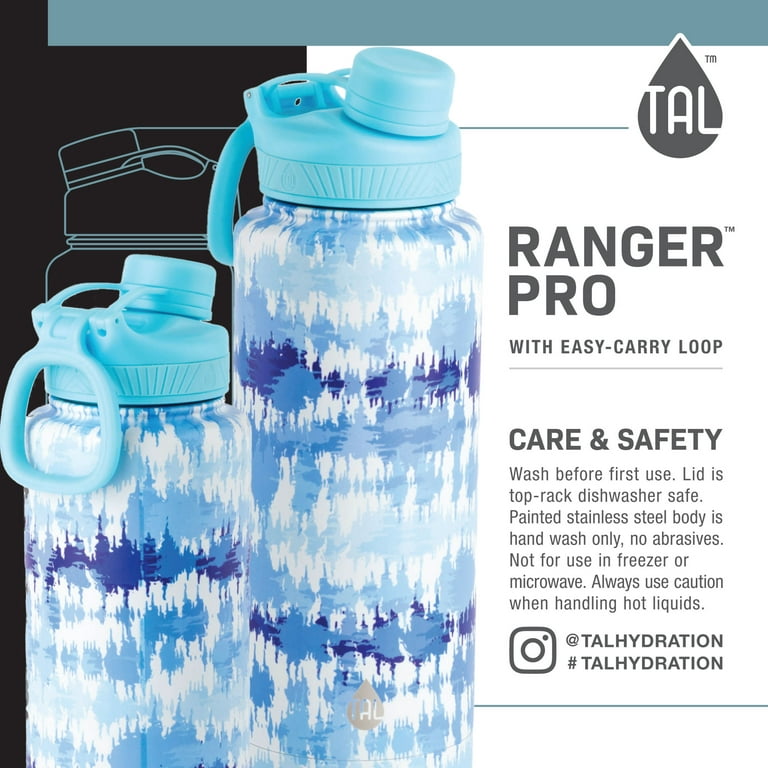 TAL Stainless Steel Ranger Water Bottle 40 fl oz, Camo - Walmart.com