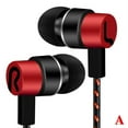 thumbnail image 1 of 3.5mm In-Ear Earphone Universal Super Bass Stereo Headphones Earbuds NEW `λ ∫ σъ B2E6, 1 of 9