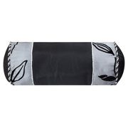 Lanco Classic Floral 7-Piece Comforter Bedding Set, Silver/Black/Gray, Bed Size Queen, 100% Polyester Fill