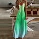 thumbnail image 1 of WILLBEST Vestidos Casuales para Mujer Verano Vestido Largo Sexi con Tirantes y Cuello En V, Vestido Playero Estampado A La Moda para Vacaciones Grande, 1 of 3