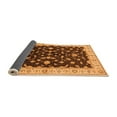 thumbnail image 2 of Ahgly Company Indoor Square Oriental Orange Traditional Area Rugs, 7' Square, 2 of 4
