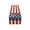 B, variant on Honmine Independence Day Table Runner, Star Printed American Style Linen Table Runner, Red White Blue Centerpiece for 4th Of July, Memorial Day, Picnic