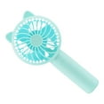 thumbnail image 4 of Mini Handheld Fan USB Rechargeable Outdoor Low Noise Travel Small Pocket Fan Light blue, 4 of 8