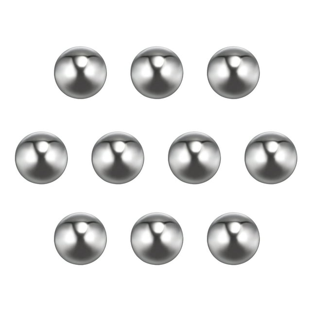 Unique Bargains 14mm 201 Stainless Steel Bearing Balls G200 Precision 10 Pack