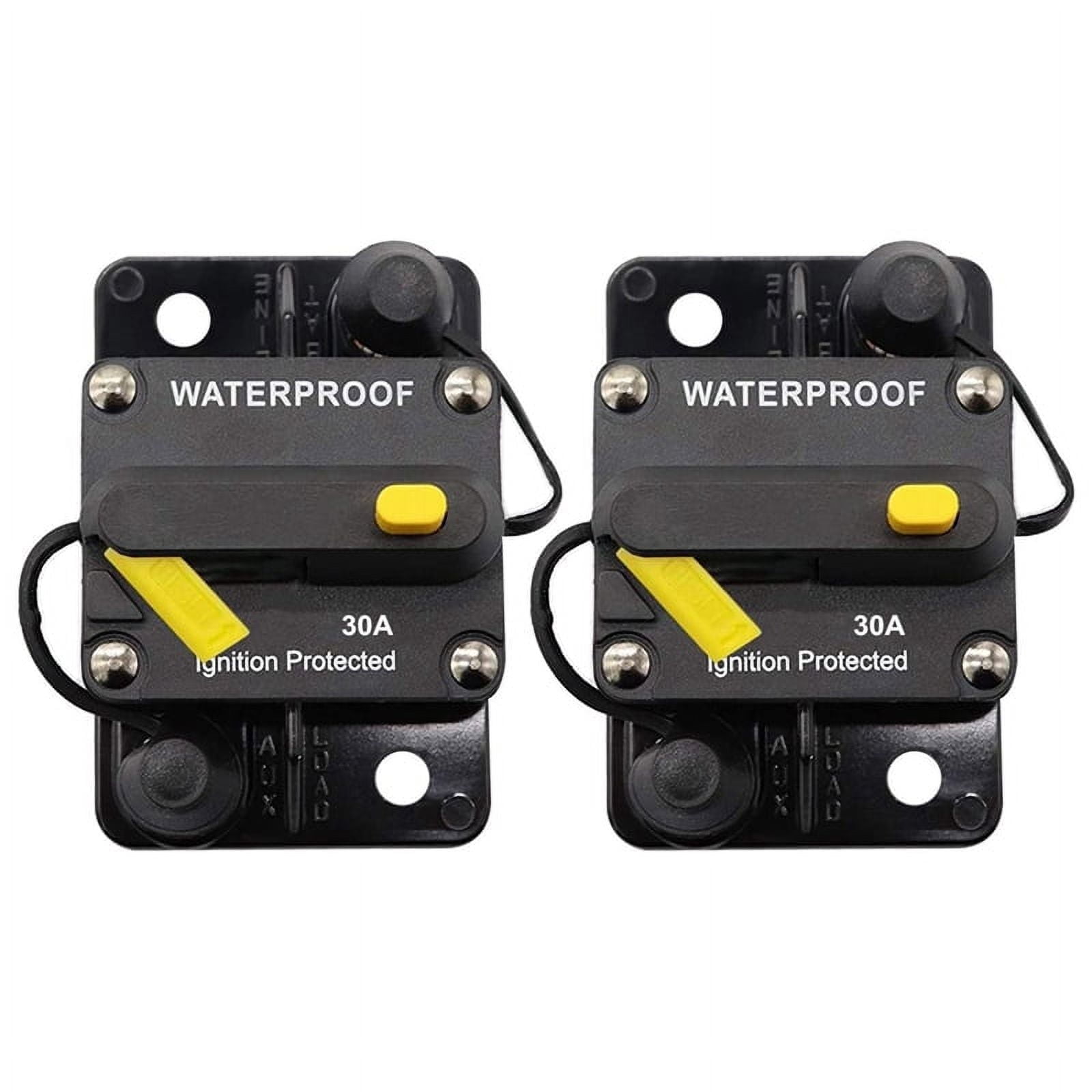 2x Auto-Relais 30A 12V 4-polig - Für Kraftstoffpumpe & Ventilator