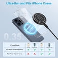 thumbnail image 5 of LujingZ 15W Magnetic Wireless Charging Pad - for Samsung Galaxy S26/S25 Ultra etc., Pixel 10a/10 etc., iPhone 17 - 14 Pro Max, 5 of 7
