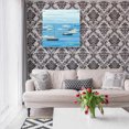 thumbnail image 4 of Epic Art 'Summer Regatta II' by Emma Scarvey, Acrylic Glass Wall Art, 24"x24", 4 of 5
